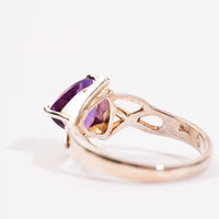 Amethyst - Triangular Cut, Ring(s)
