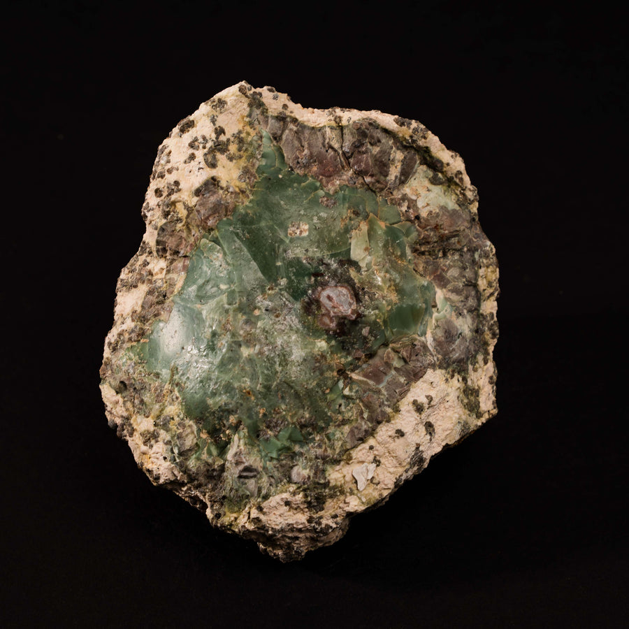 Opal Green, Rhyolite - Geode