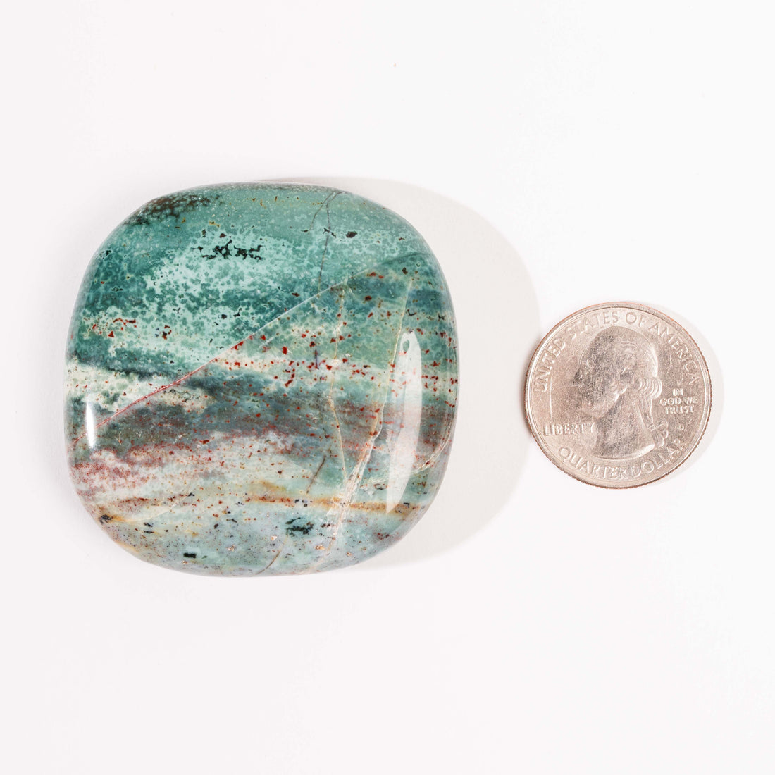 Jasper, Unicorn - Palm, Polished