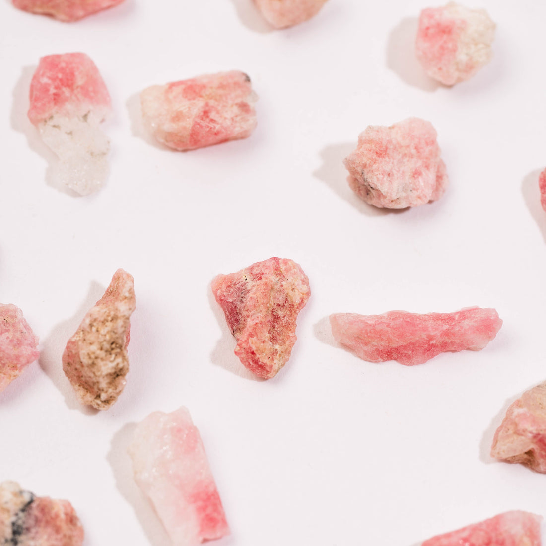 Tugtupite - Small, Rough, Intuitive Picks