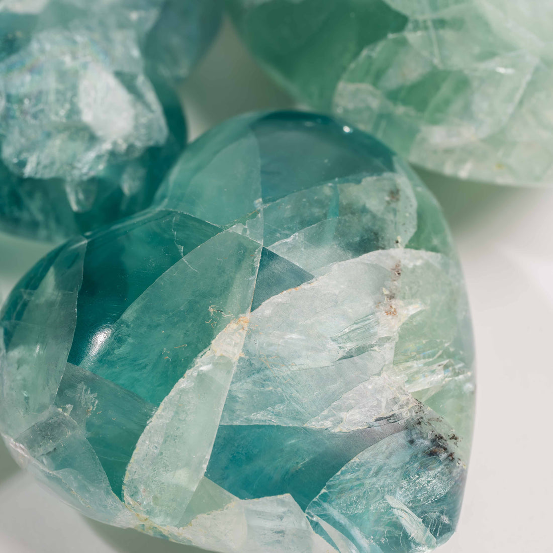 Fluorite, Green - Heart(s)
