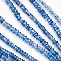 Kyanite, Blue -  Faceted Beaded Necklace