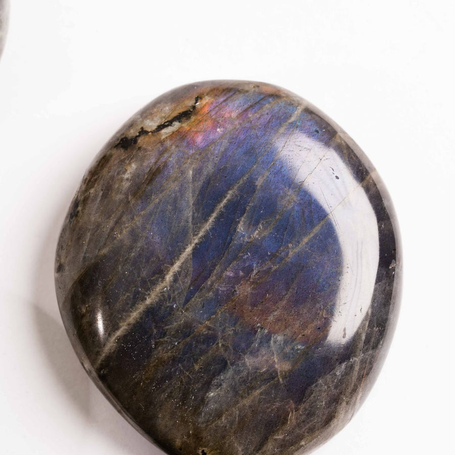 Labradorite, Blue/Purple Flash - Palms