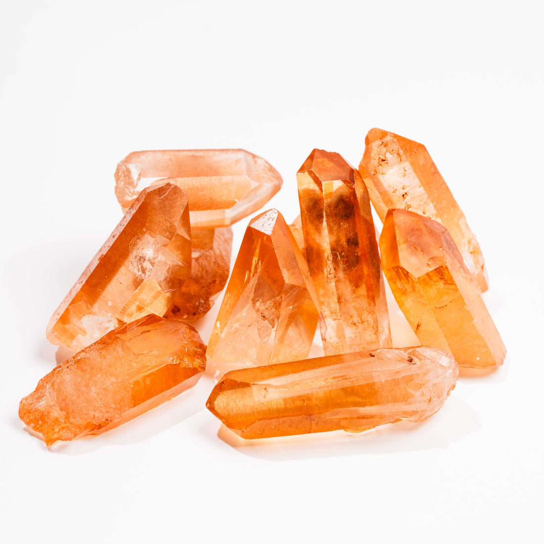 Tangerine Quartz, Intuitive Picks - Earth Love Gallery Collection