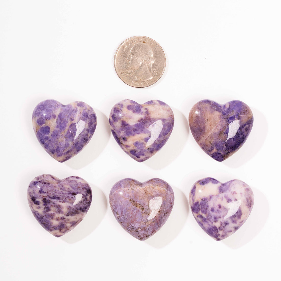 Jade, Lavender - Heart(s), Intuitively Selected