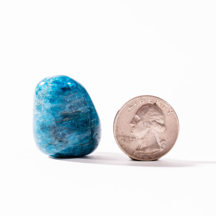 Apatite, Blue - Tumbled Stones