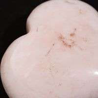 Pink Opal - Heart, Polished