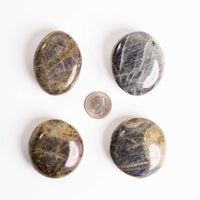 Labradorite, Blue/Purple Flash - Palms