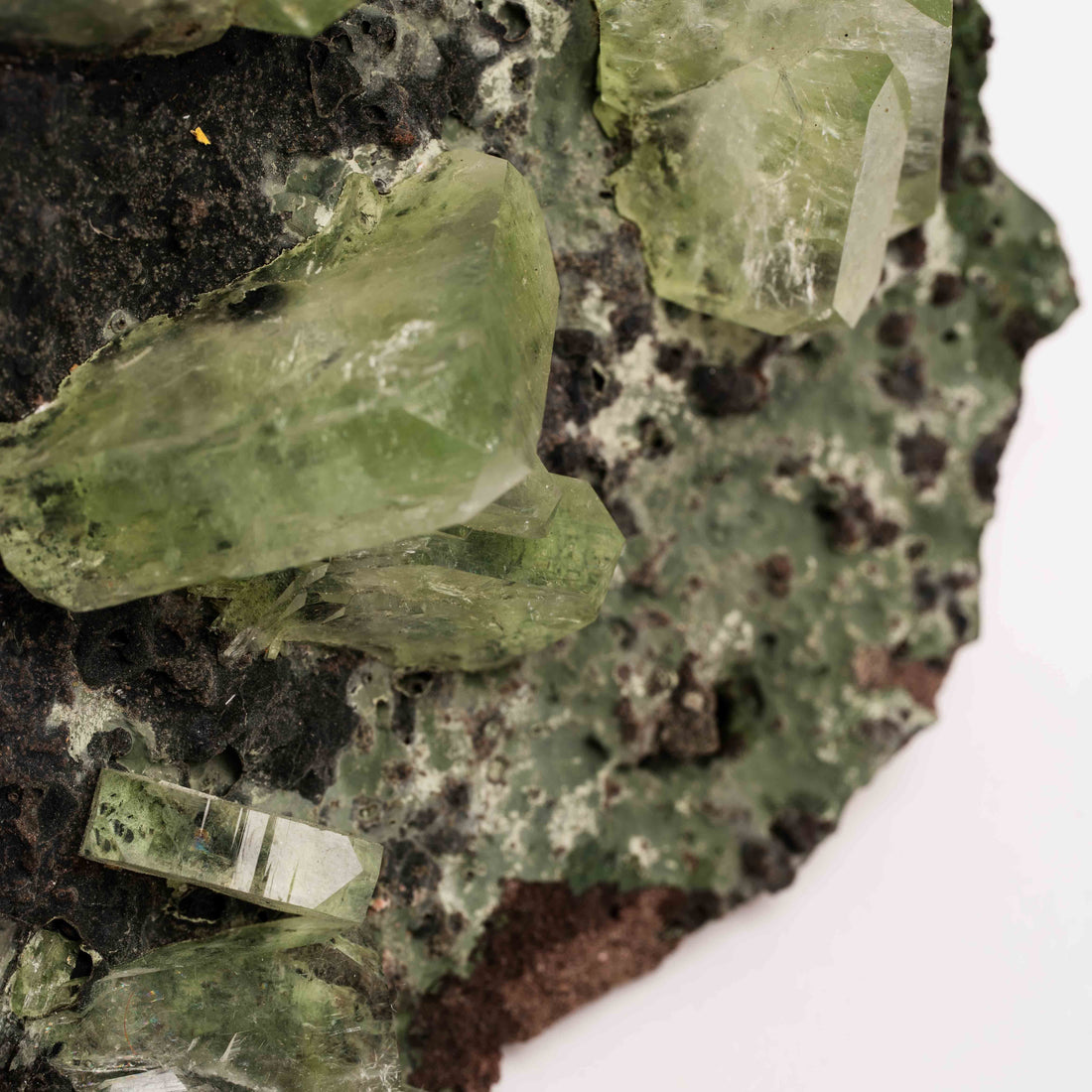 Apophyllite, Green - Cluster