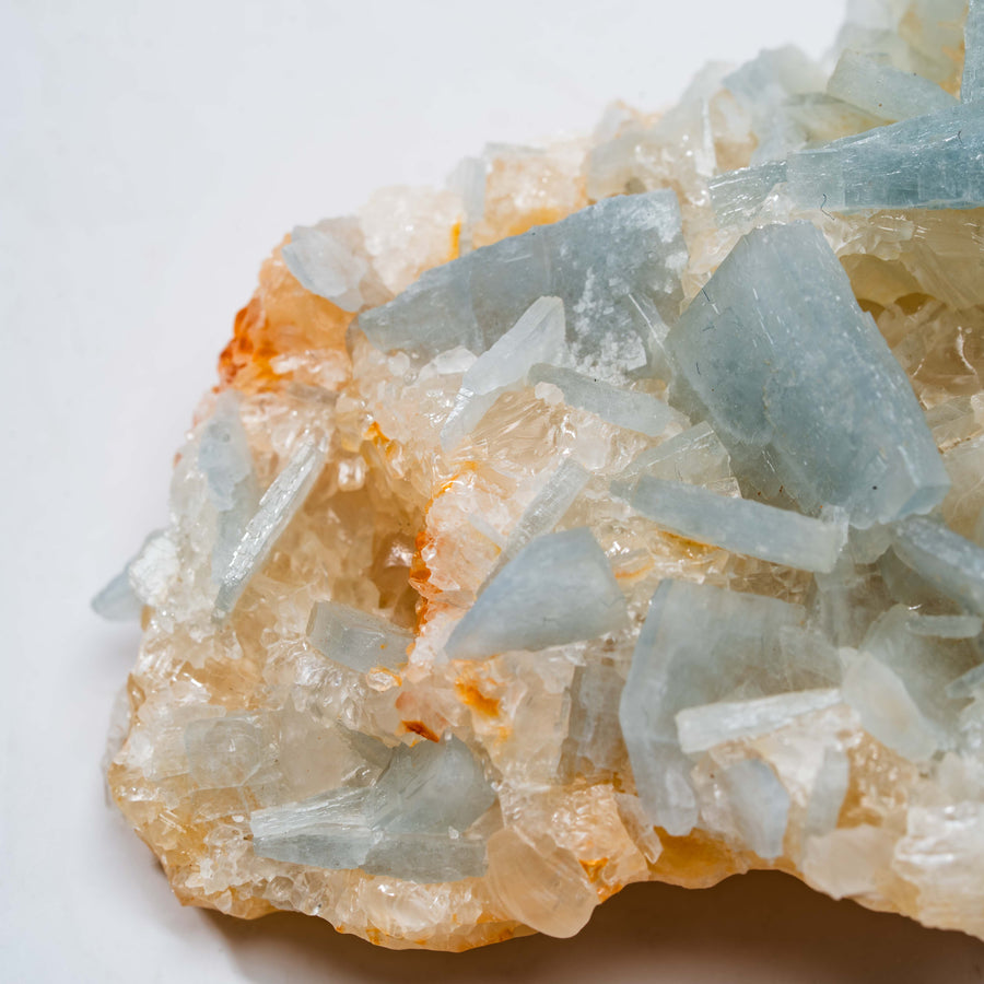 Barite, Blue