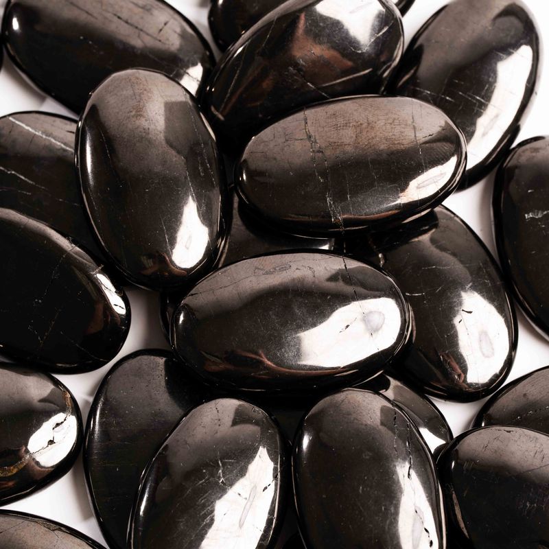 Shungite, Petrovsky - Soapstones/Palms