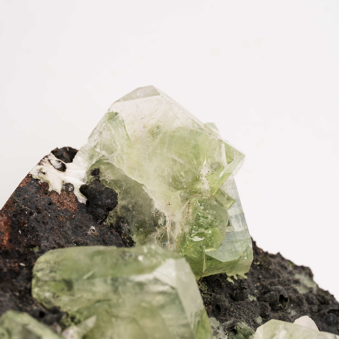 Apophyllite, Green - Cluster
