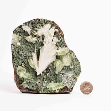 Apophyllite, Green - Cluster