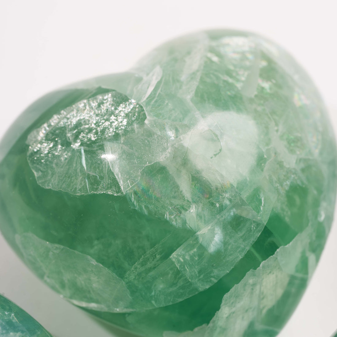Fluorite, Green - Heart(s)