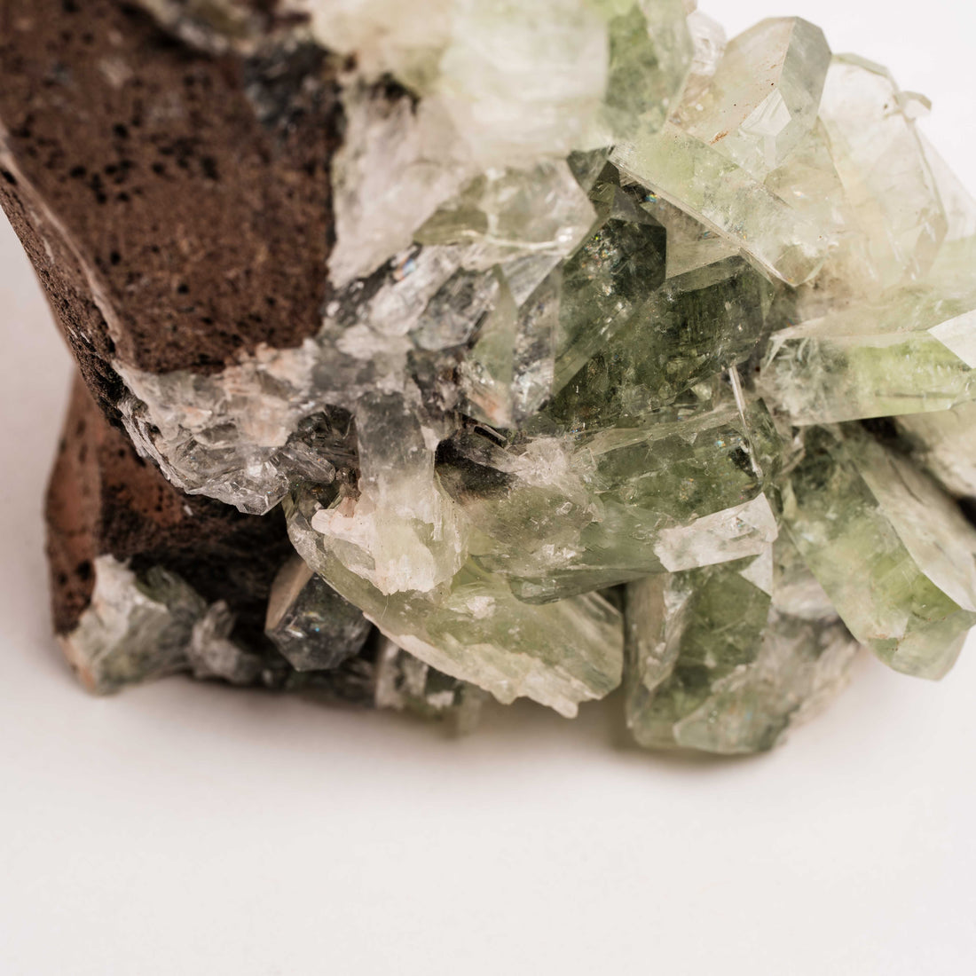 Apophyllite, Green - Cluster
