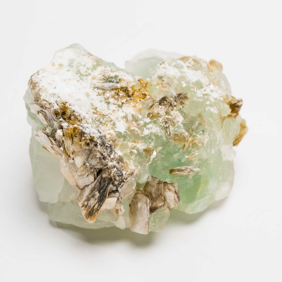Green Fluorite w/ Mica