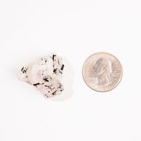 Fluorite, Green/Pink w. Black Tourmaline