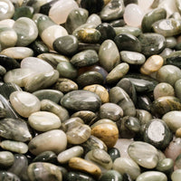 Jasper, Green Hair - Tumbled Stone(s)
