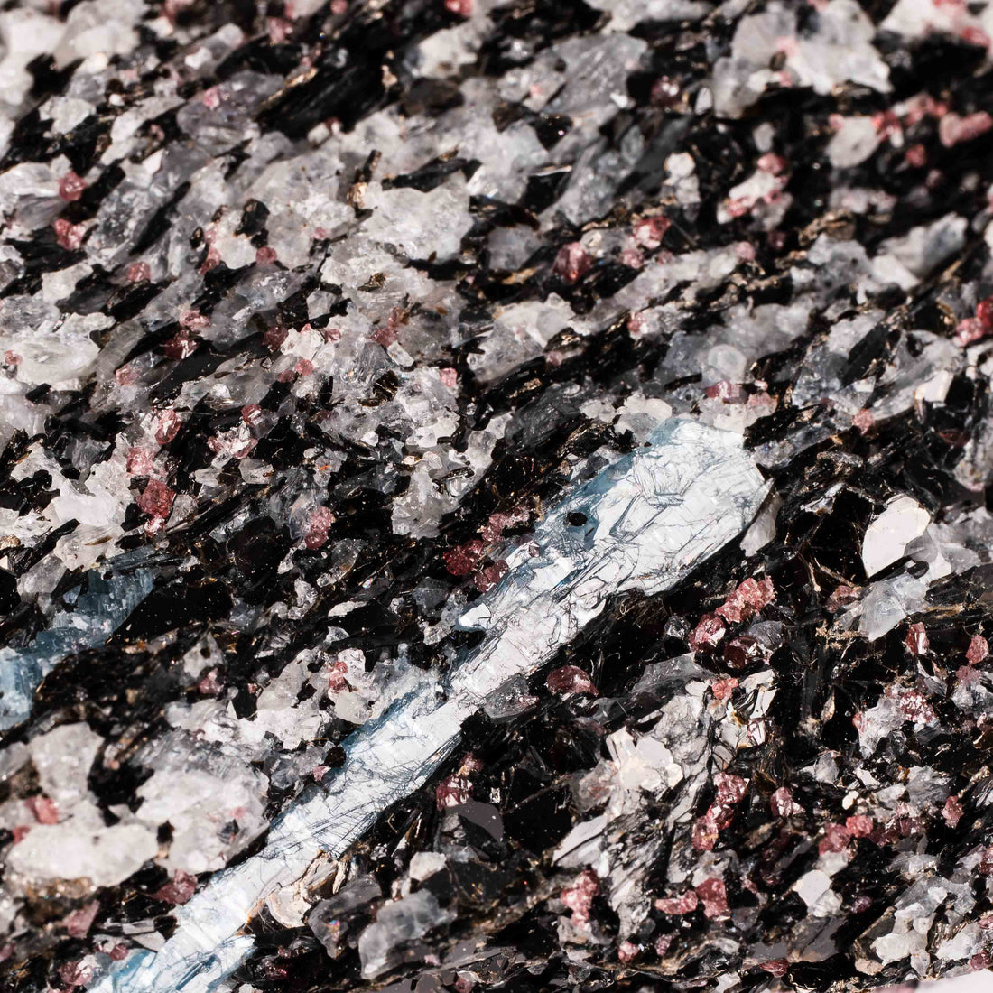 Kyanite + Garnet + Biotite Mica - Rough