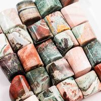 Jasper, Unicorn - Polished, Rounded Cube(s)
