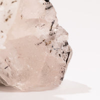 Fluorite, Green/Pink w. Black Tourmaline