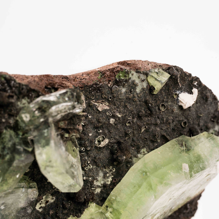 Apophyllite, Green - Cluster