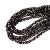 Tourmaline, Black - Faceted Beaded Necklace