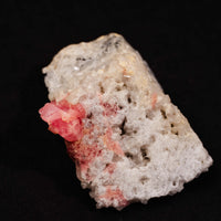 Rhodochrosite with Quartz and Fluorite