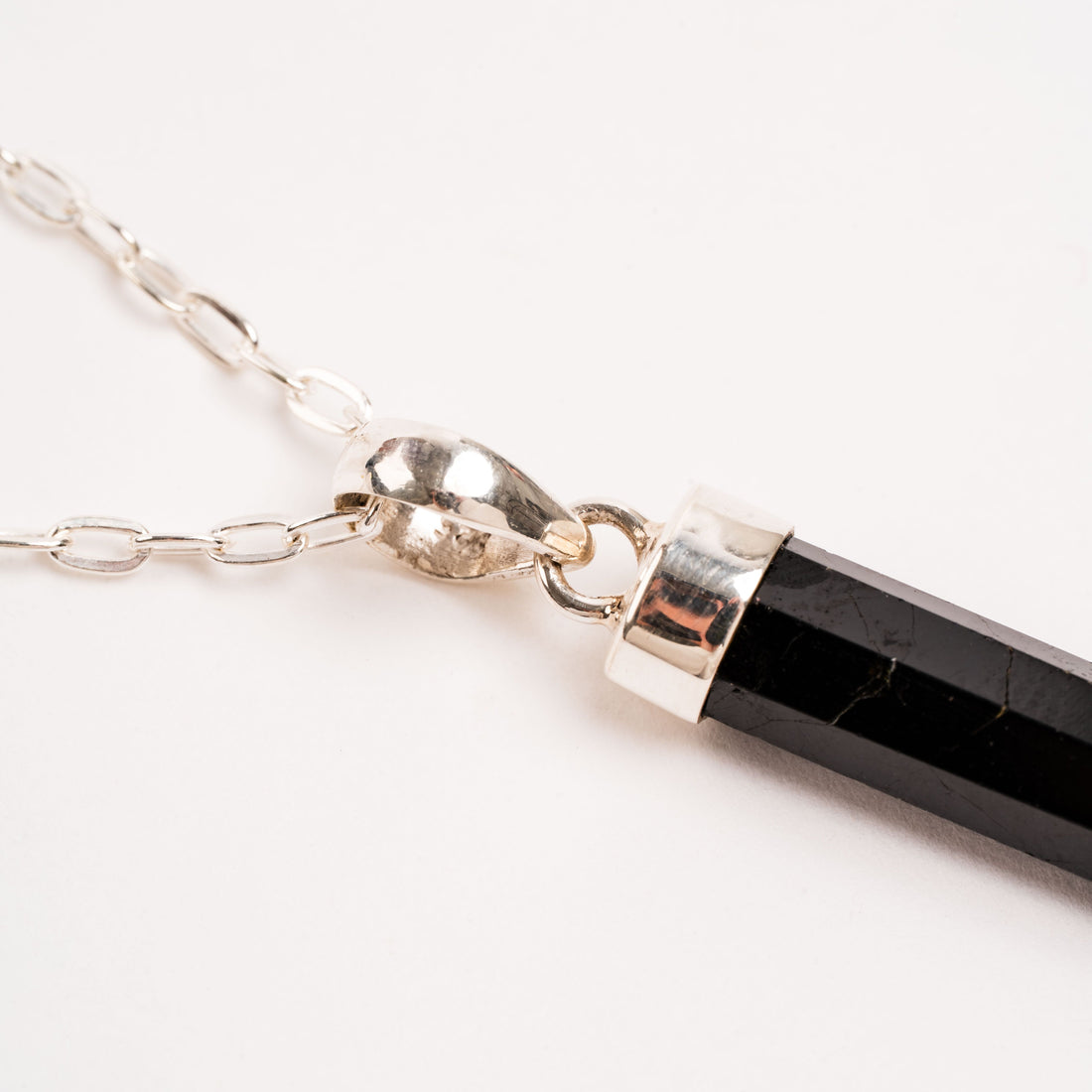 Tourmaline, Black - Pendant, Point