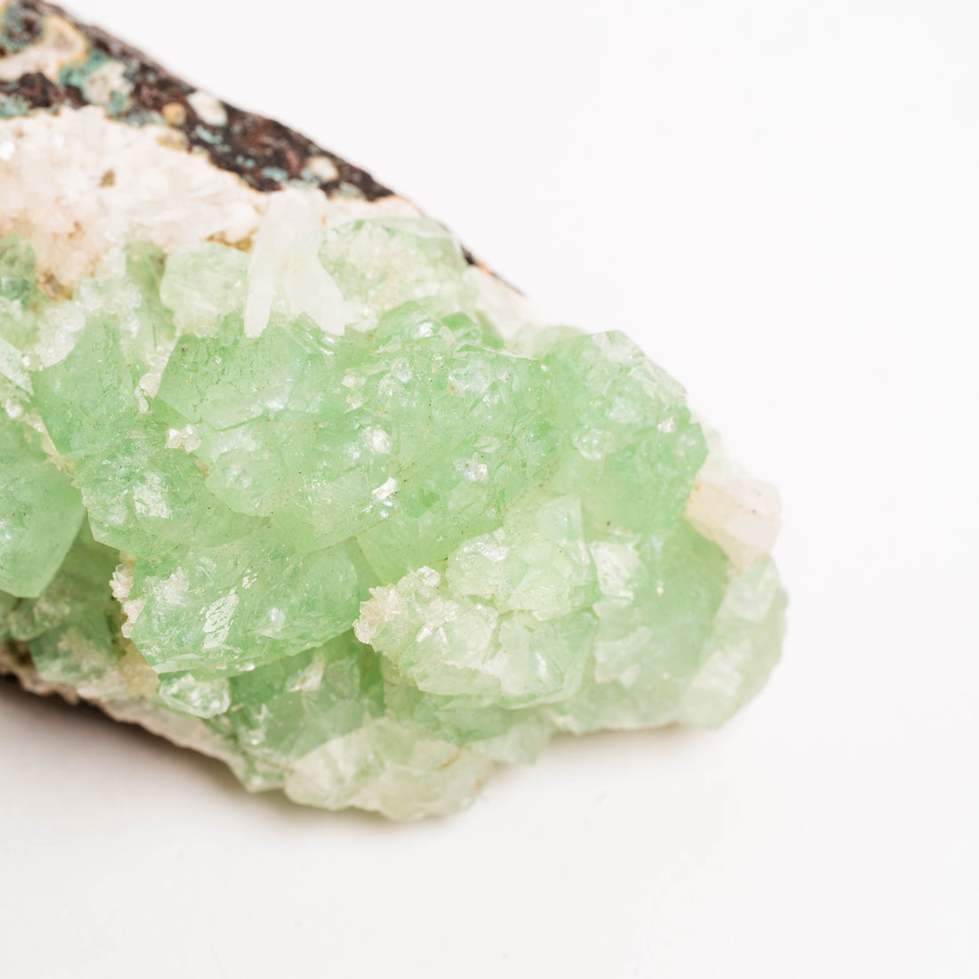 Apophyllite, Green - Cluster