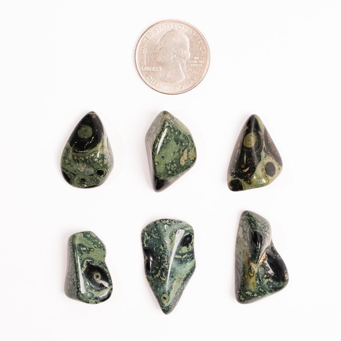 Jasper, Kambaba - Tumbled Stone(s)