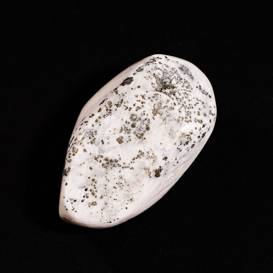 Calcite, Mangano w/ Pyrite - Freeform