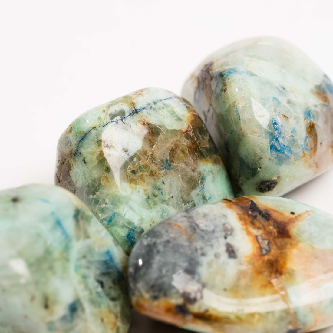 Azurite w/ Chrysocolla - Tumbled Stone(s)