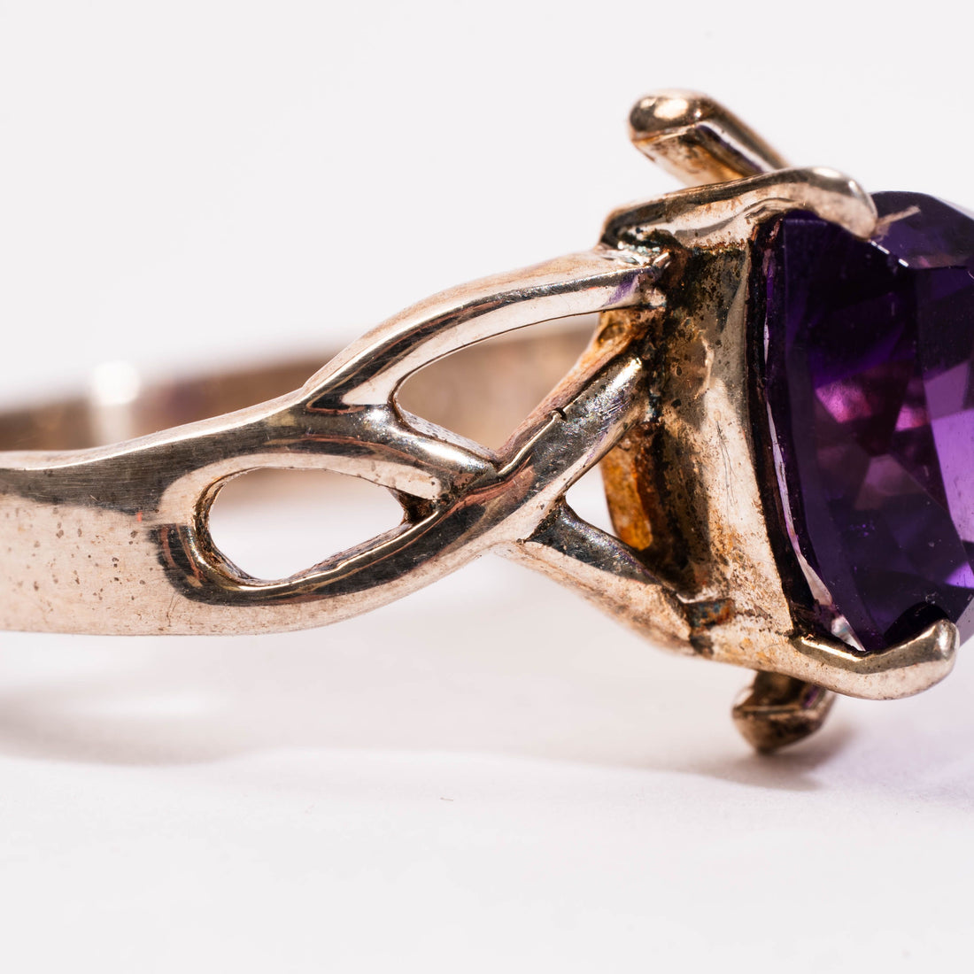 Amethyst - Triangular Cut, Ring(s)