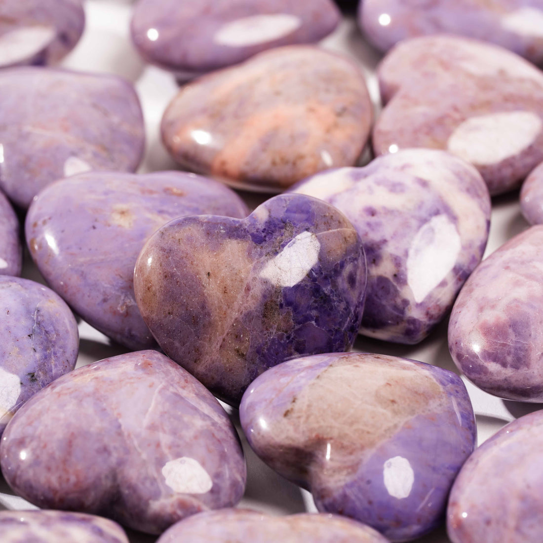 Jade, Lavender - Heart(s), Intuitively Selected