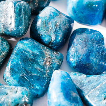 Apatite, Blue - Tumbled Stones