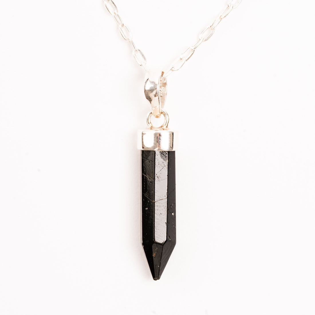 Tourmaline, Black - Pendant, Point