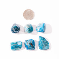 Apatite, Blue - Tumbled Stones