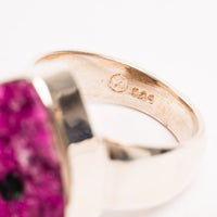 Calcite, Cobaltoan - Ring