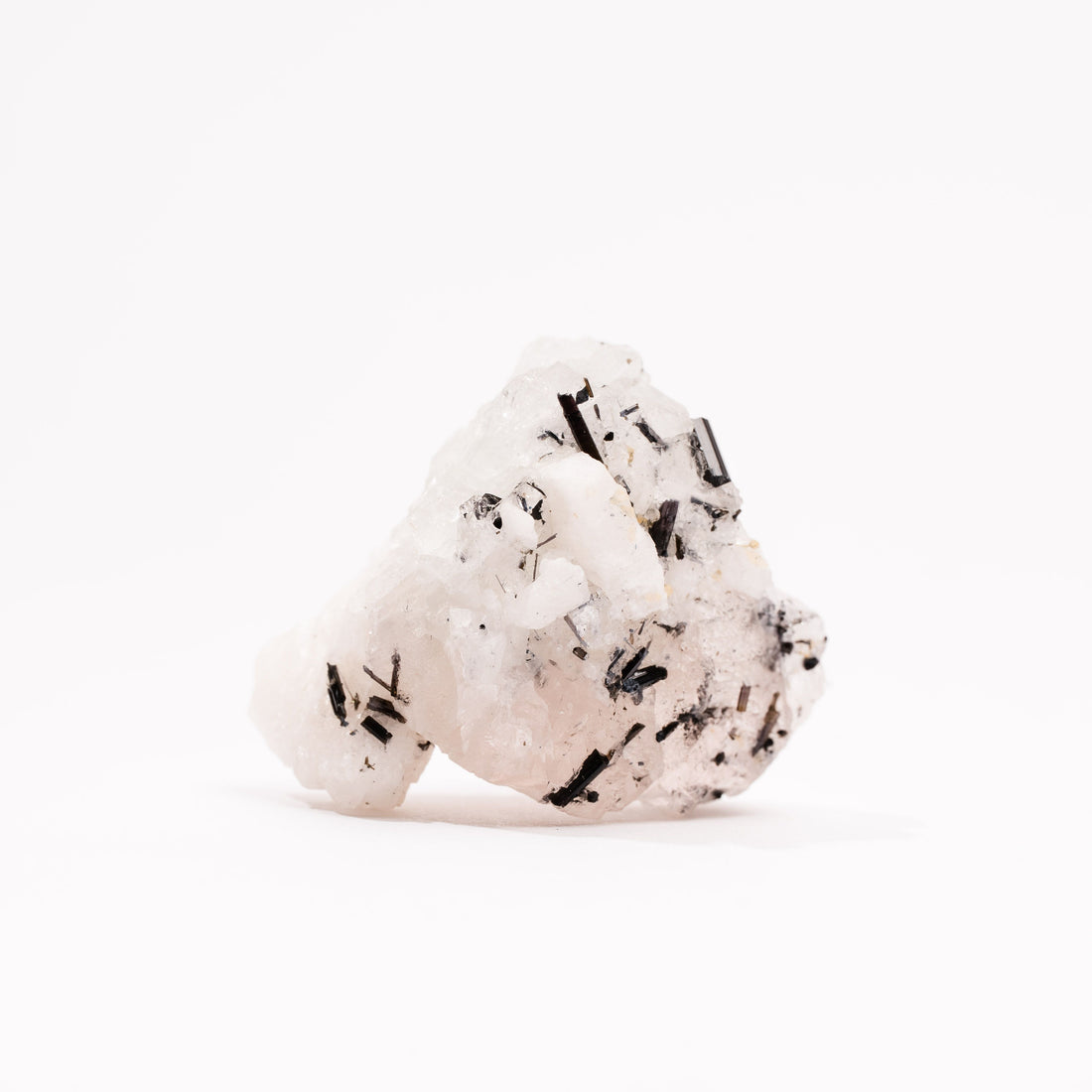 Fluorite, Green/Pink w. Black Tourmaline