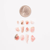 Tugtupite - Small, Rough, Intuitive Picks