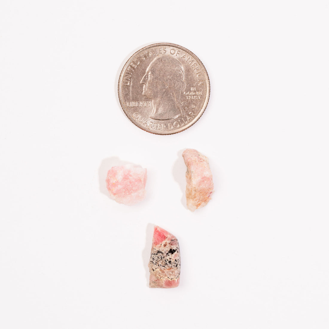 Tugtupite - Small, Rough, Intuitive Picks