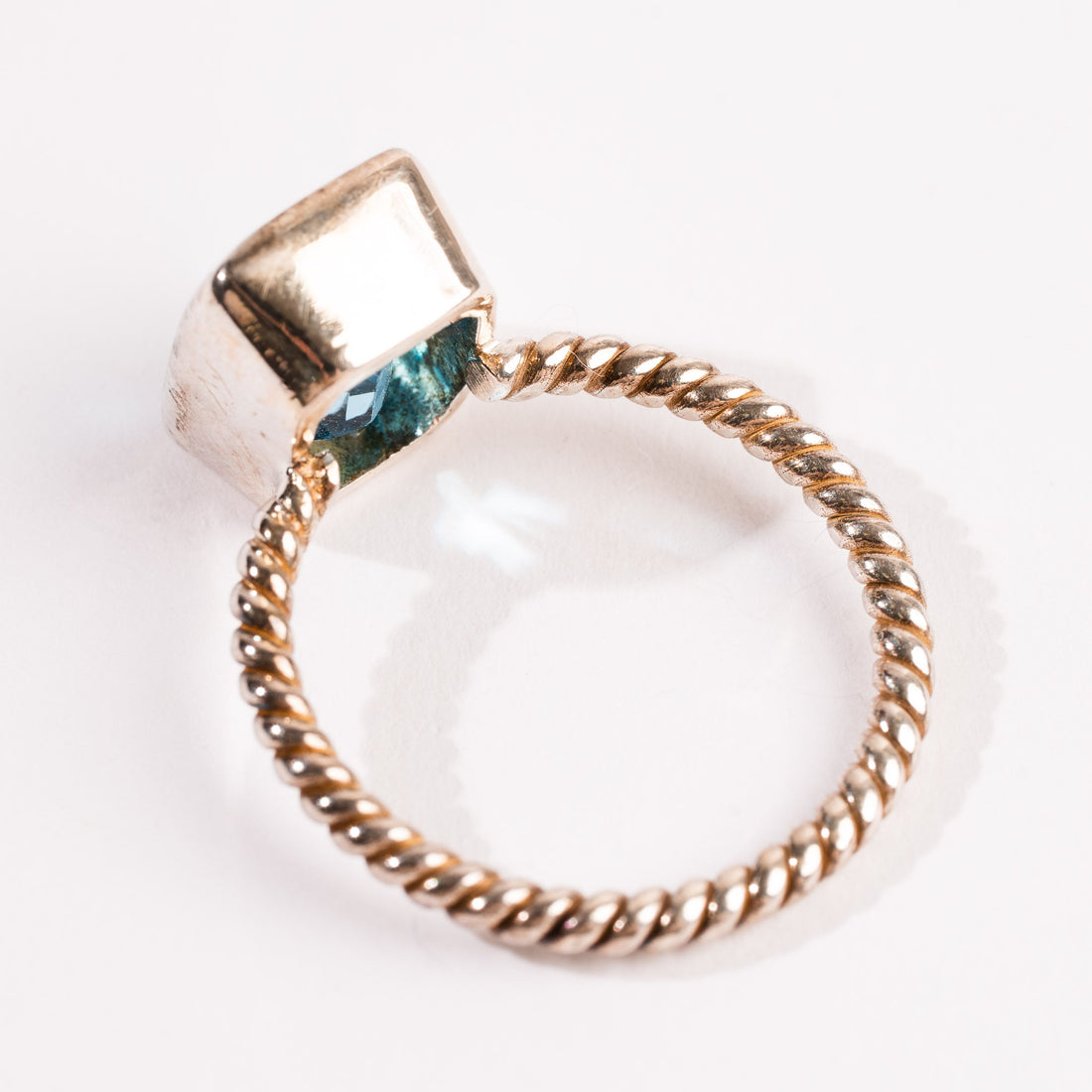 Blue Topaz - Rectangle Ring(s)