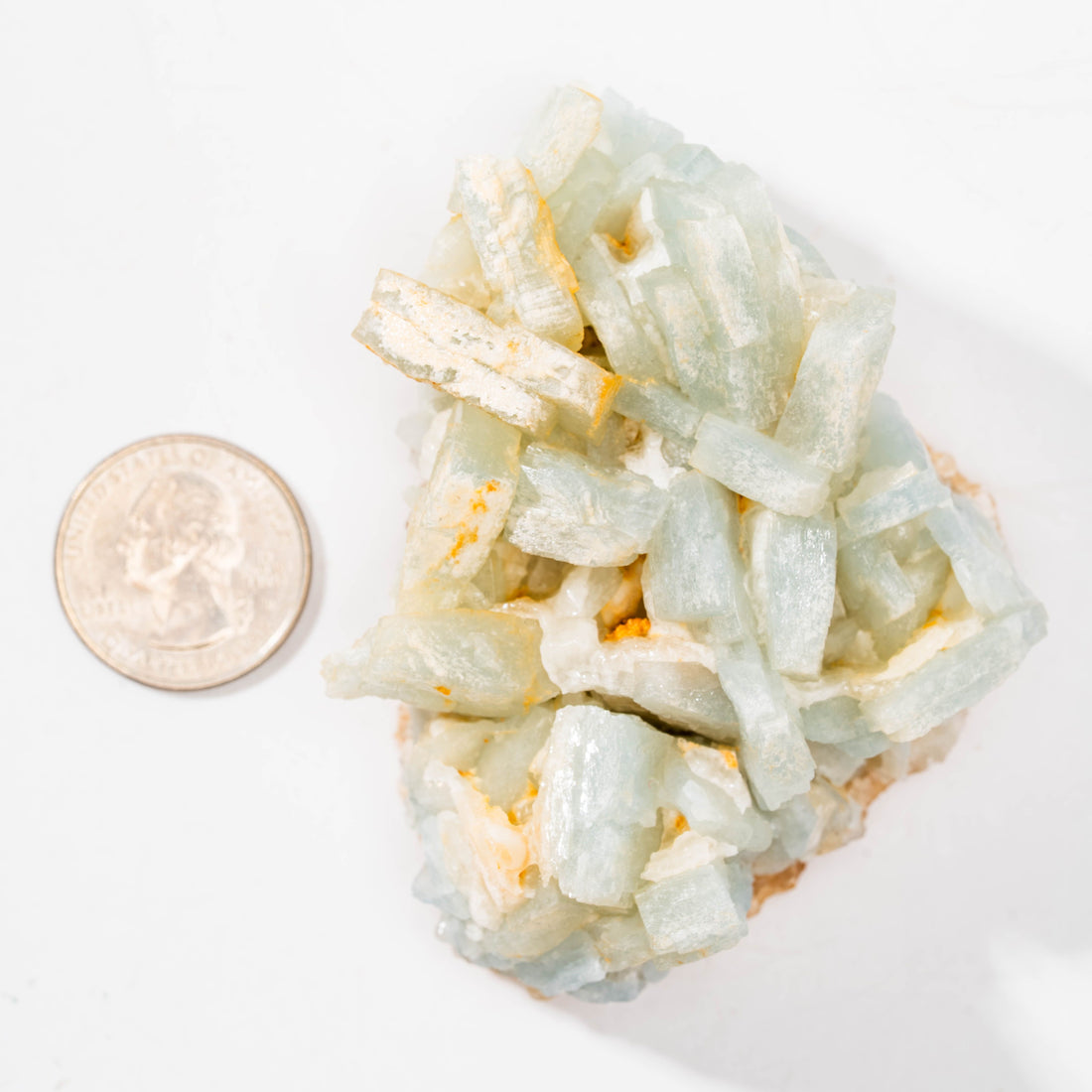 Barite, Blue