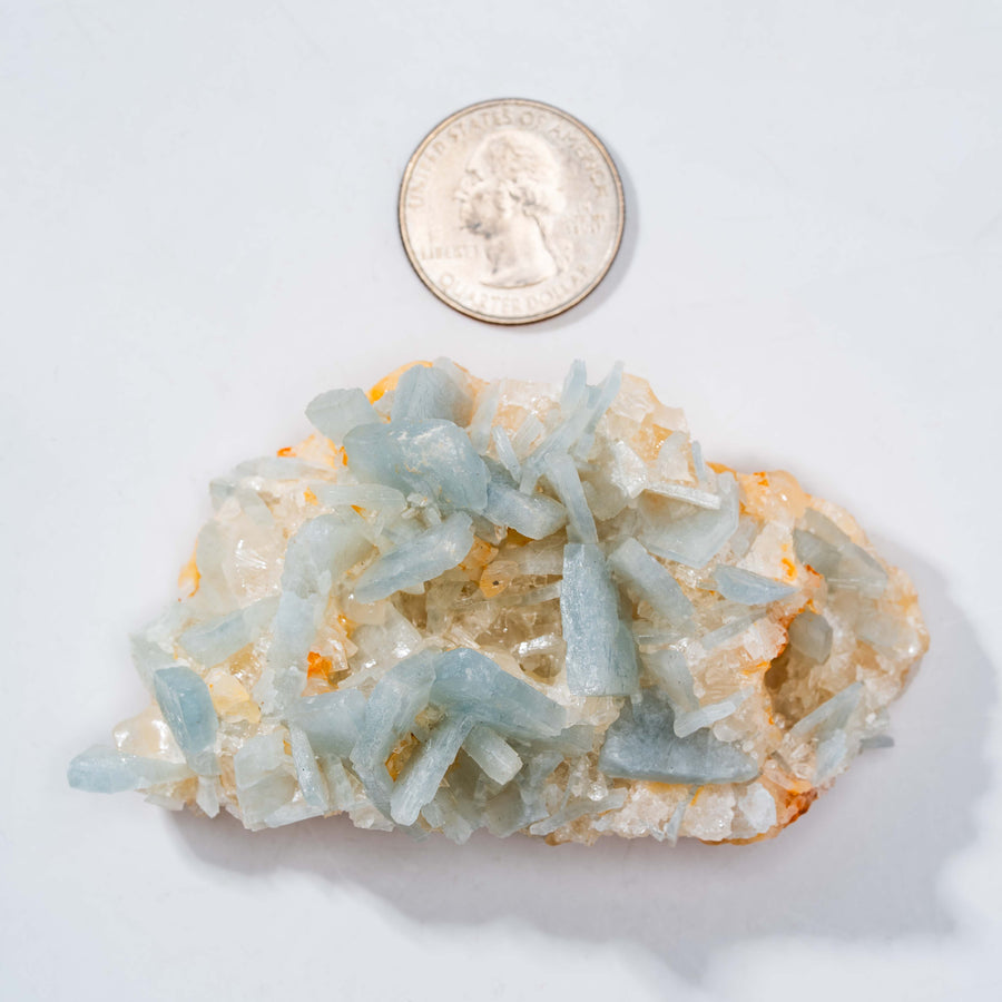 Barite, Blue