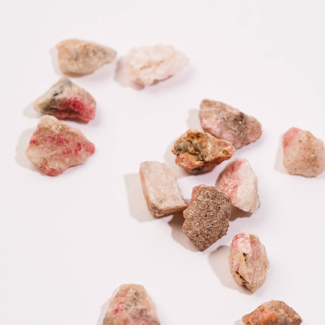 Tugtupite - Small, Rough, Intuitive Picks