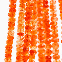 Sunstone - Faceted Beaded Necklace
