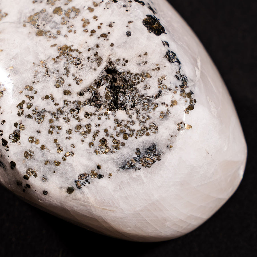 Calcite, Mangano w/ Pyrite - Freeform