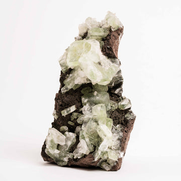 Apophyllite, Green - Cluster