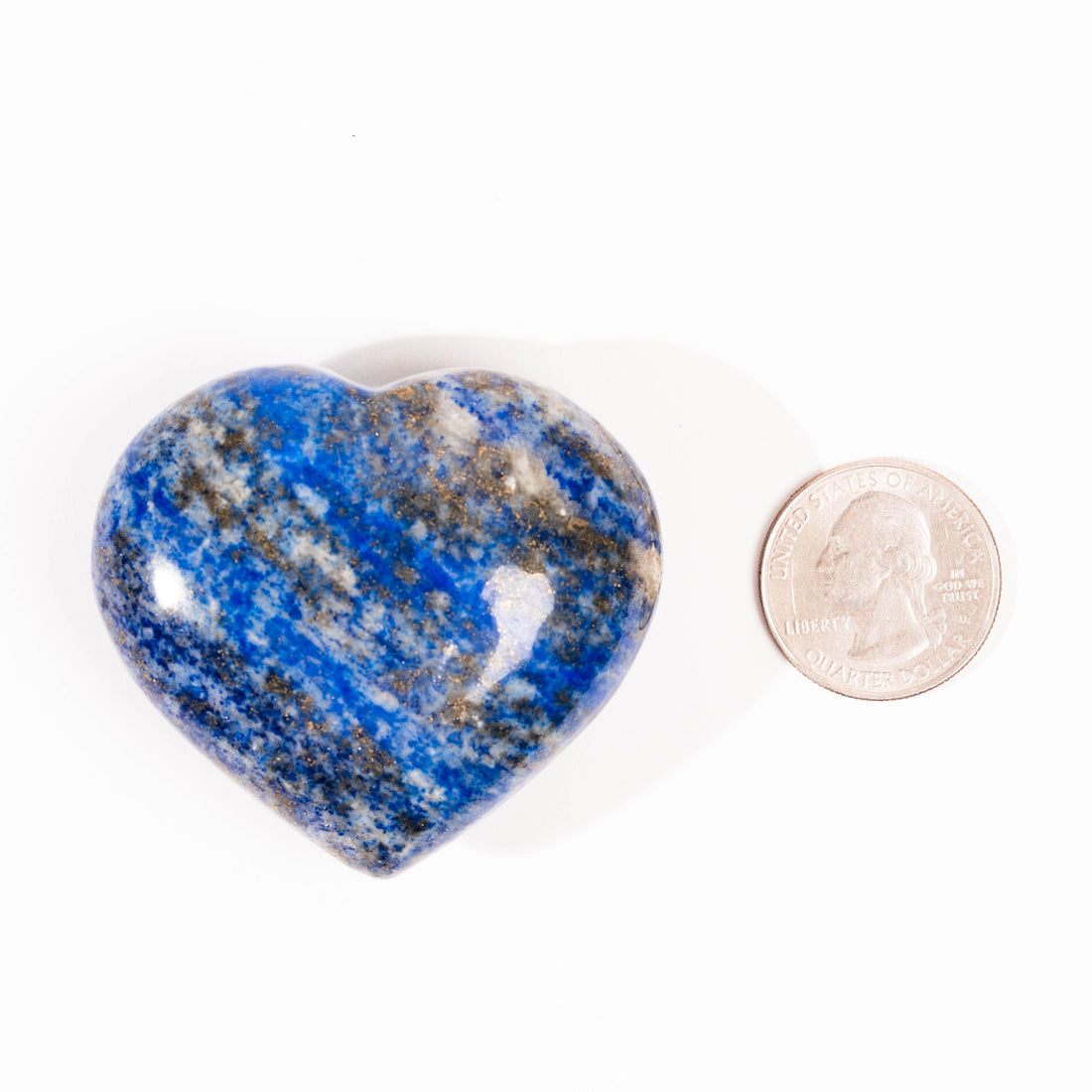 Lapis Lazuli - Heart, Polished